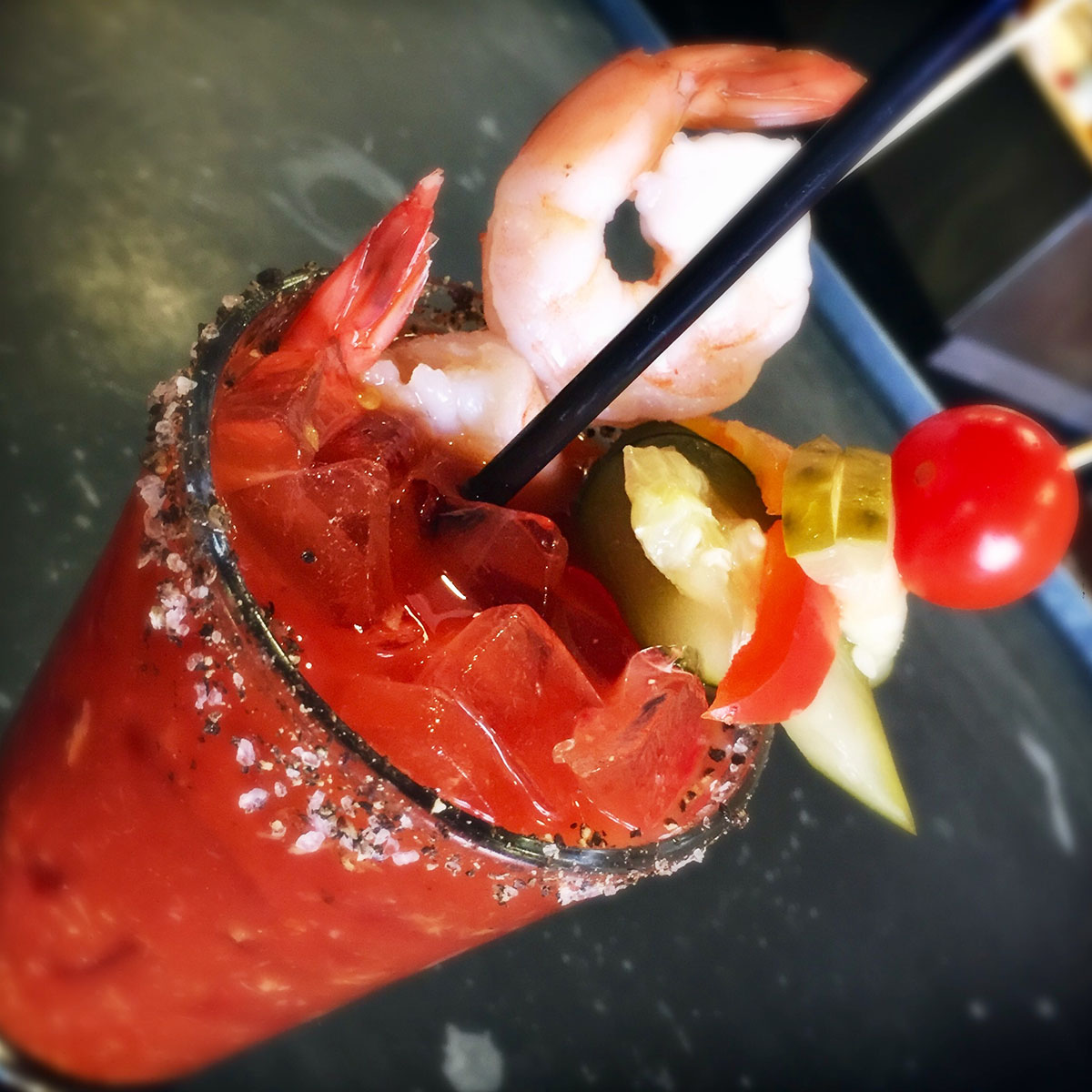 Bloody Mary at the Paddle Inn. / Photo provided