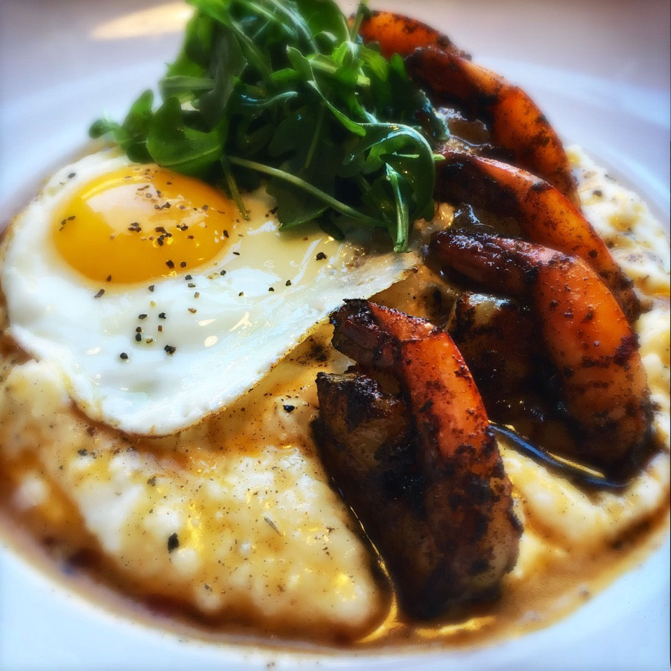 Shrimp and grits at the Paddle Inn. / Photo provided