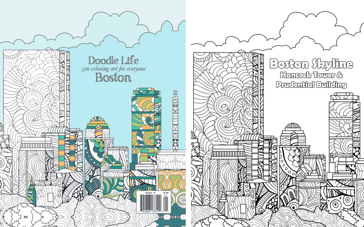 boston coloring book