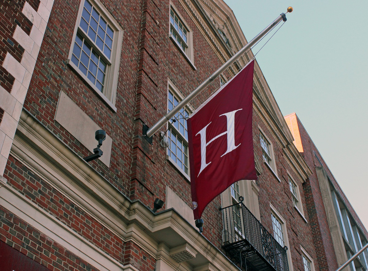 harvard university flag