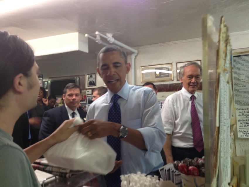 obama boston moments charlie's sandwich shoppe