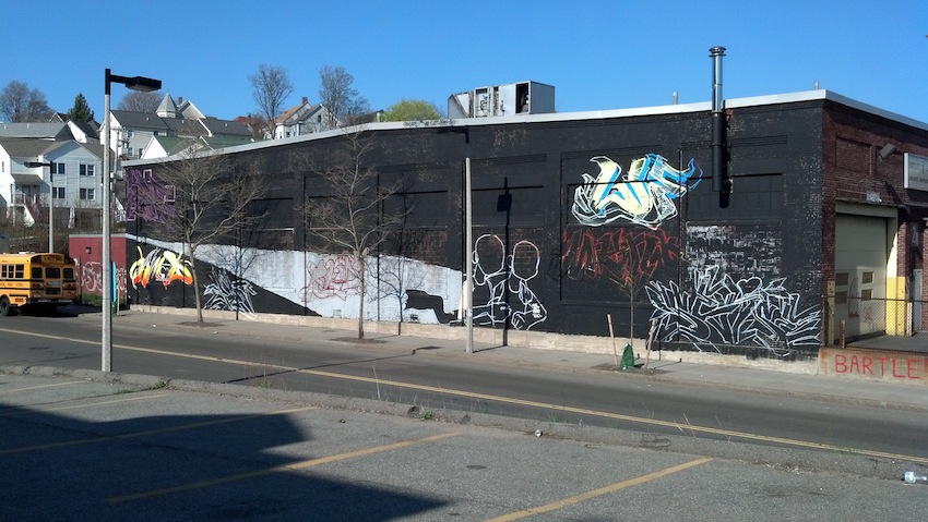 Marathon Mural at Bartlett Yards on Hold Due to Permitting Problem