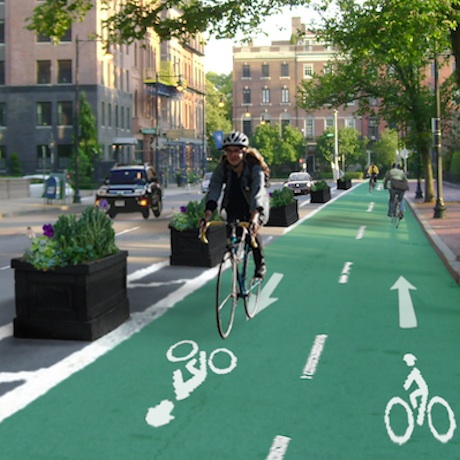 Officials Want to Talk About New Cycle Tracks in Boston