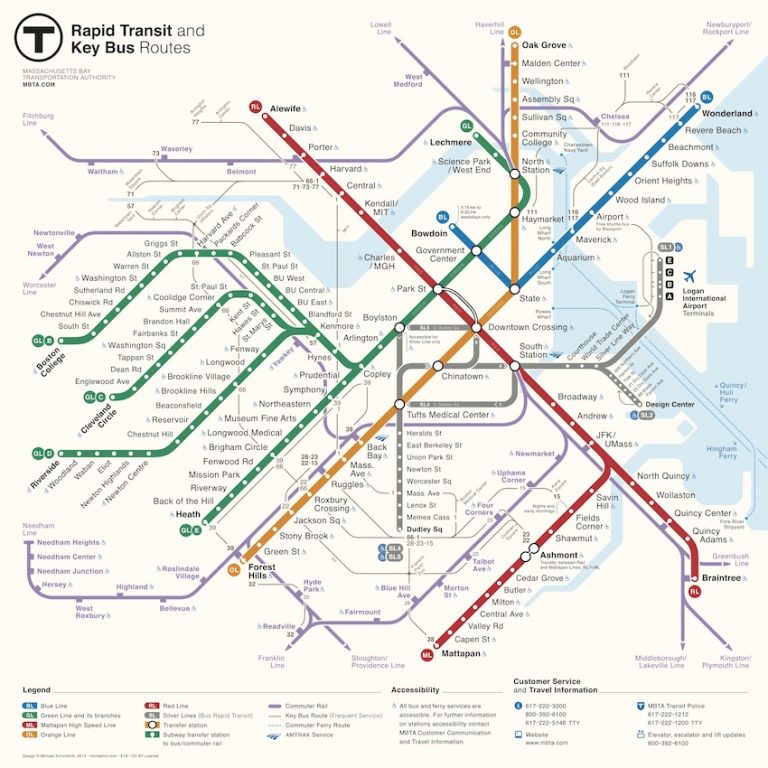 MBTA Announces Winner of Map Redesign Competition