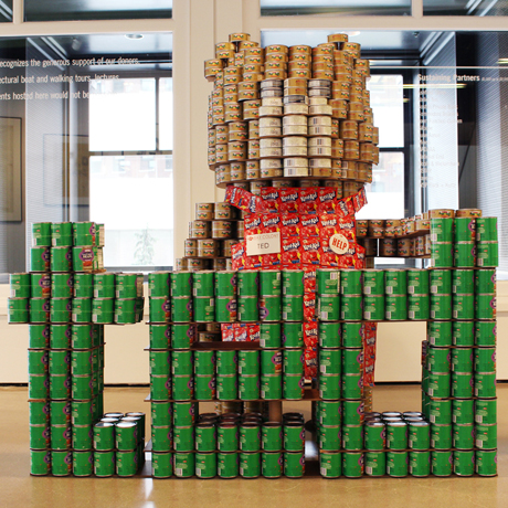 PHOTOS: Canstruction at BSA Space Presents Movie Scenes Made of Cans