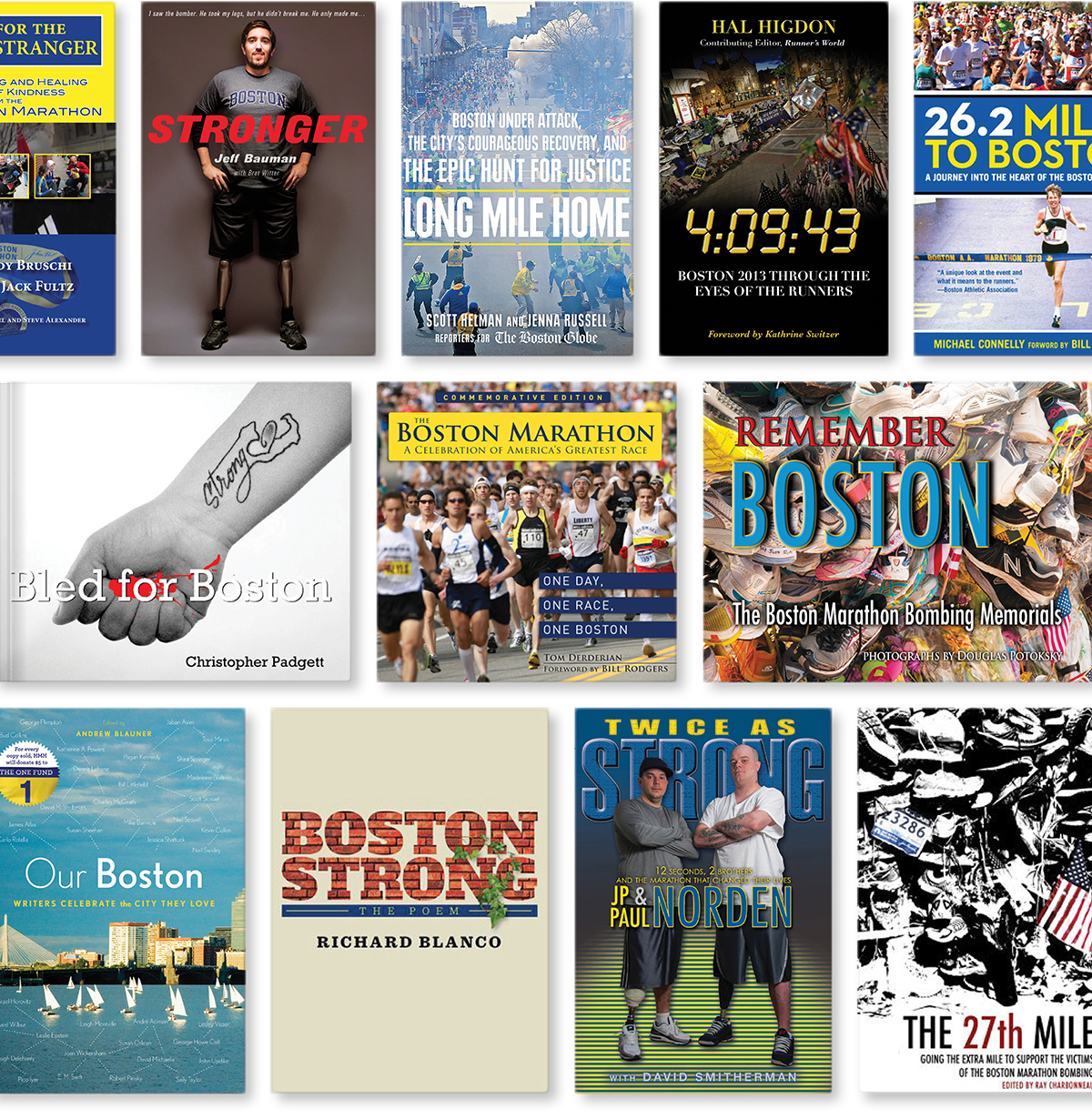 Books About the Boston Marathon Bombings