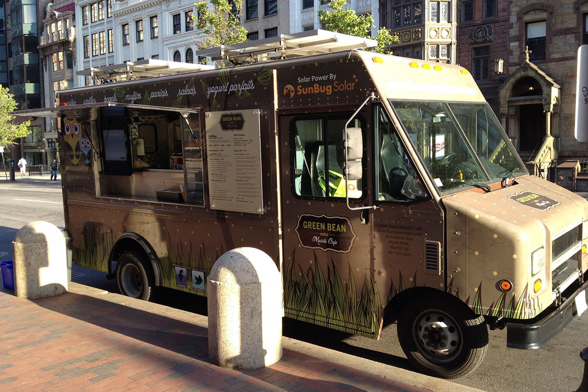 Food Truck Mockup free download