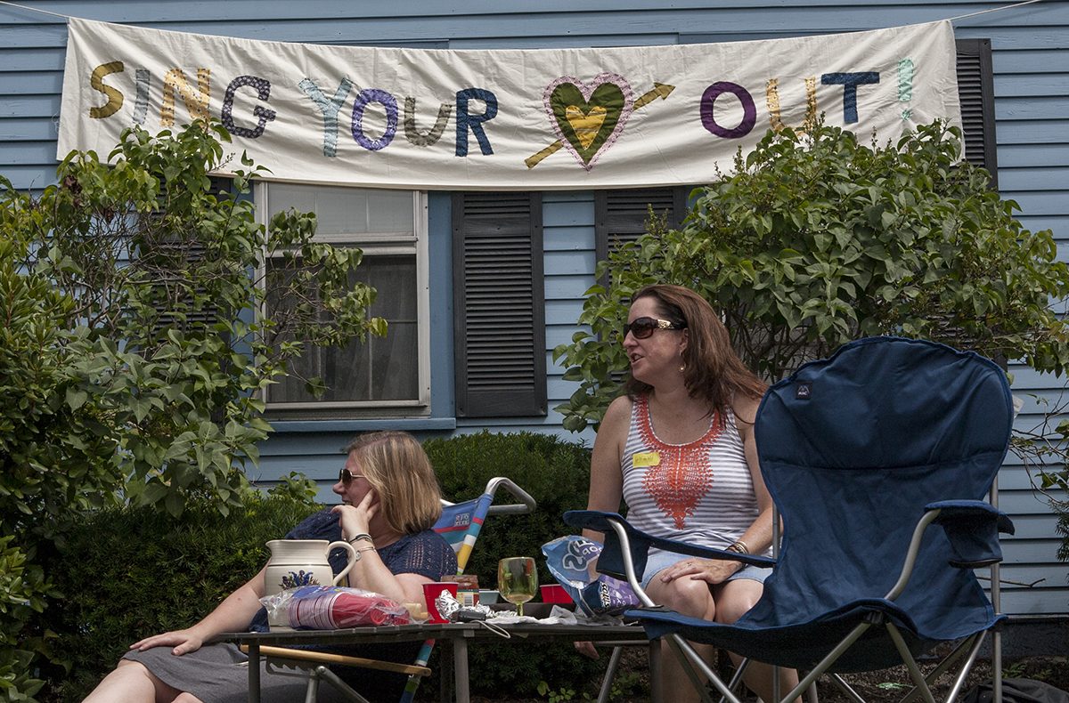 Scenes from the First Annual Jamaica Plain Porchfest