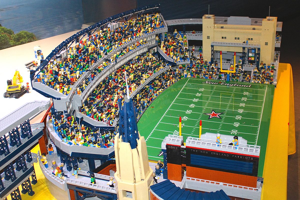 PHOTOS: You can buy stadium replicas made from Legos 