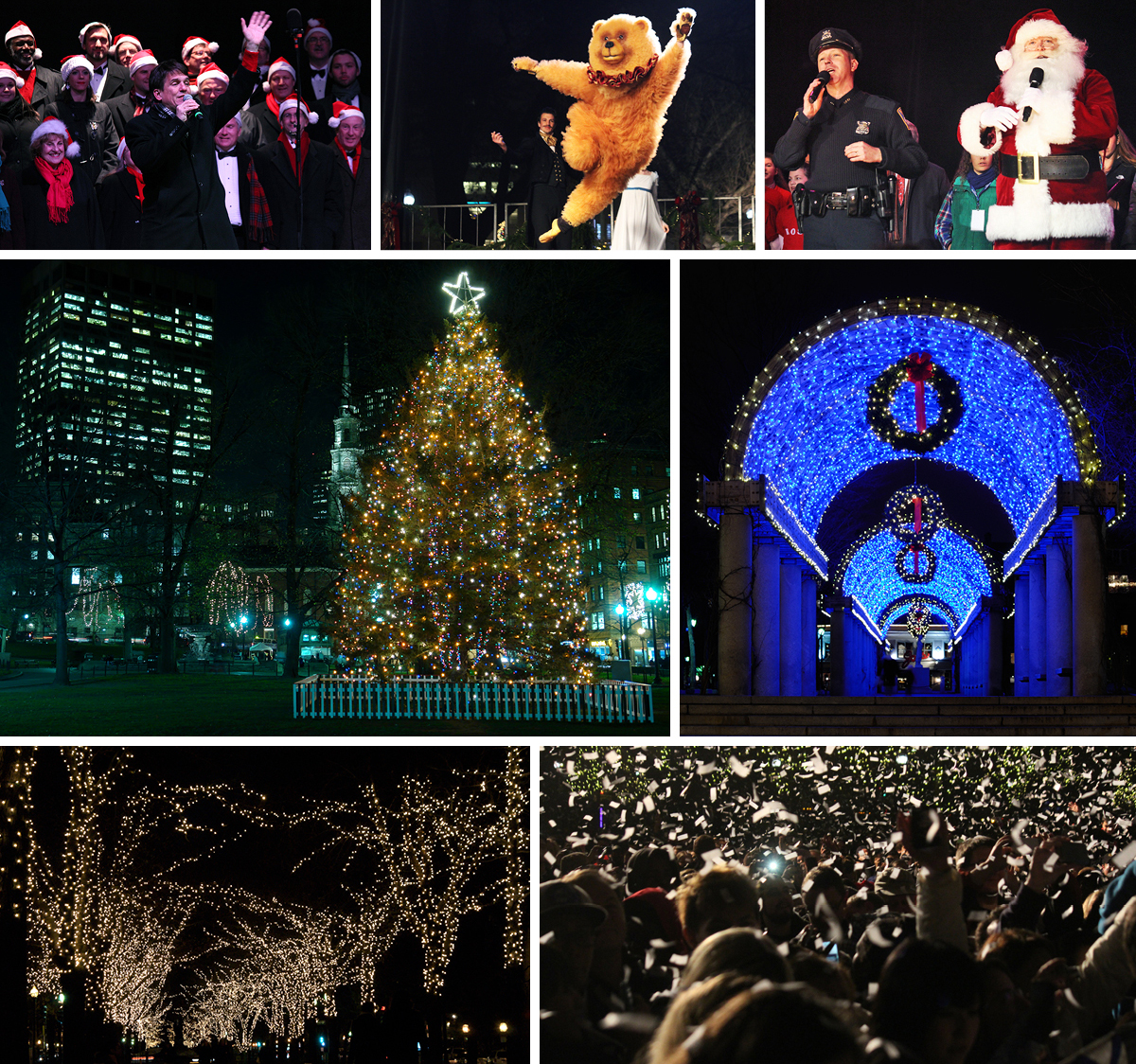 Holiday Events in Boston 2014 Tree Lightings, Santa, More