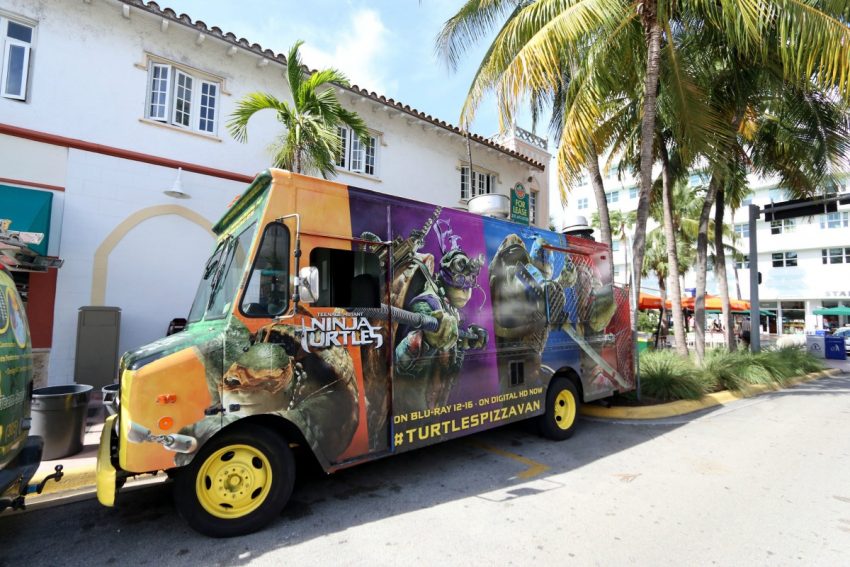 original teenage mutant ninja turtles van