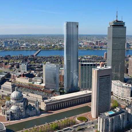One Dalton Is Making Some Good Progress It Seems Can T Wait To See More Tower On Our Skyline Taken Yesterday At Sunset Boston One Dalton Boston Progress