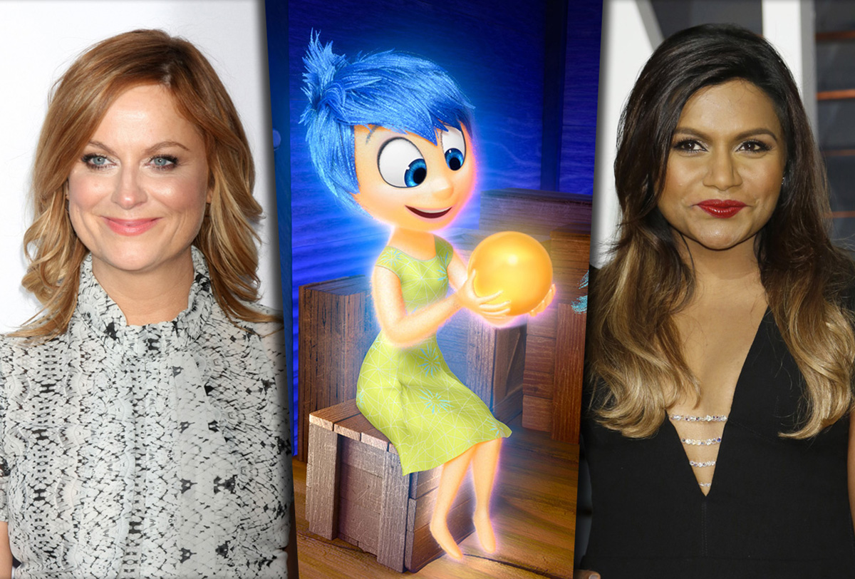 Poehler And Kaling's Pixar Movie 'Inside Out' Will Make You Cry