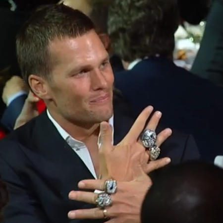 Patriots Receive Super Bowl Rings at Lavish Party