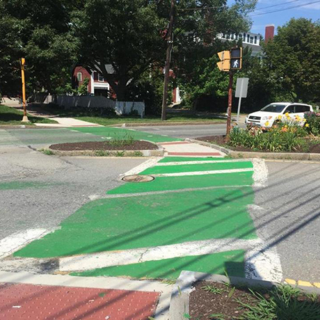 Selectman Paints Town Crosswalks Green, Annoys Billerica