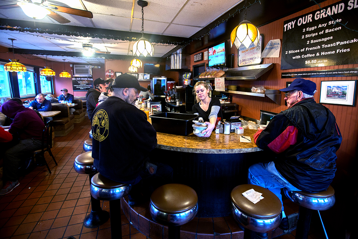 The New Yorker Diner. / Photo by Alexandra Wimley