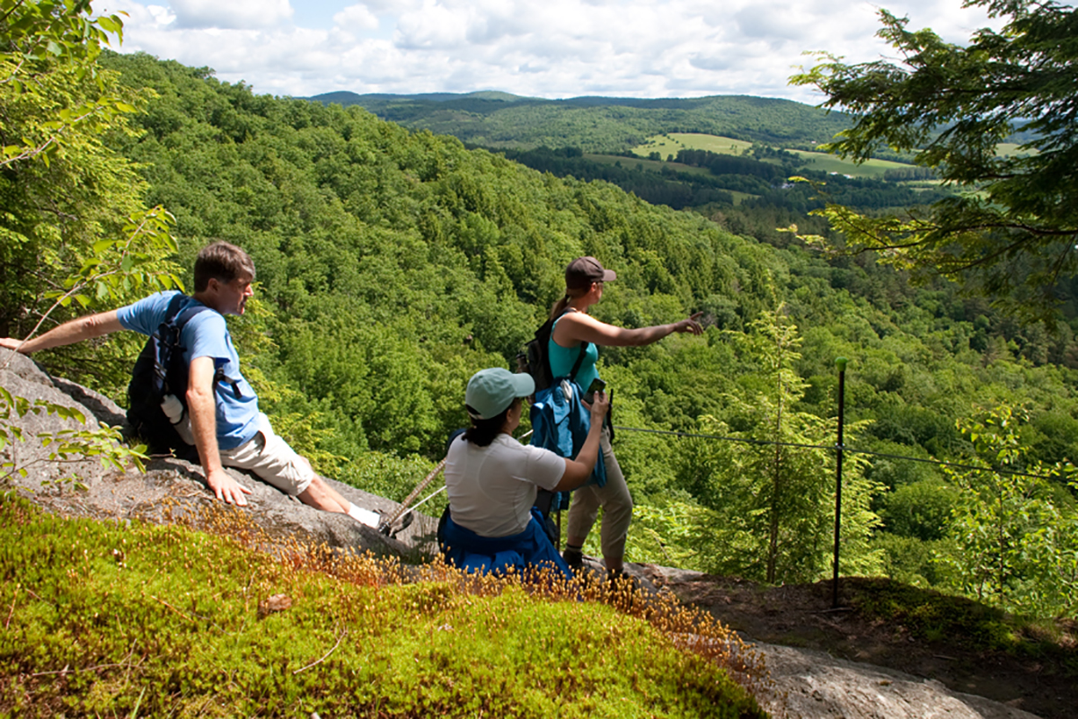 They are Hiking. Life hike.