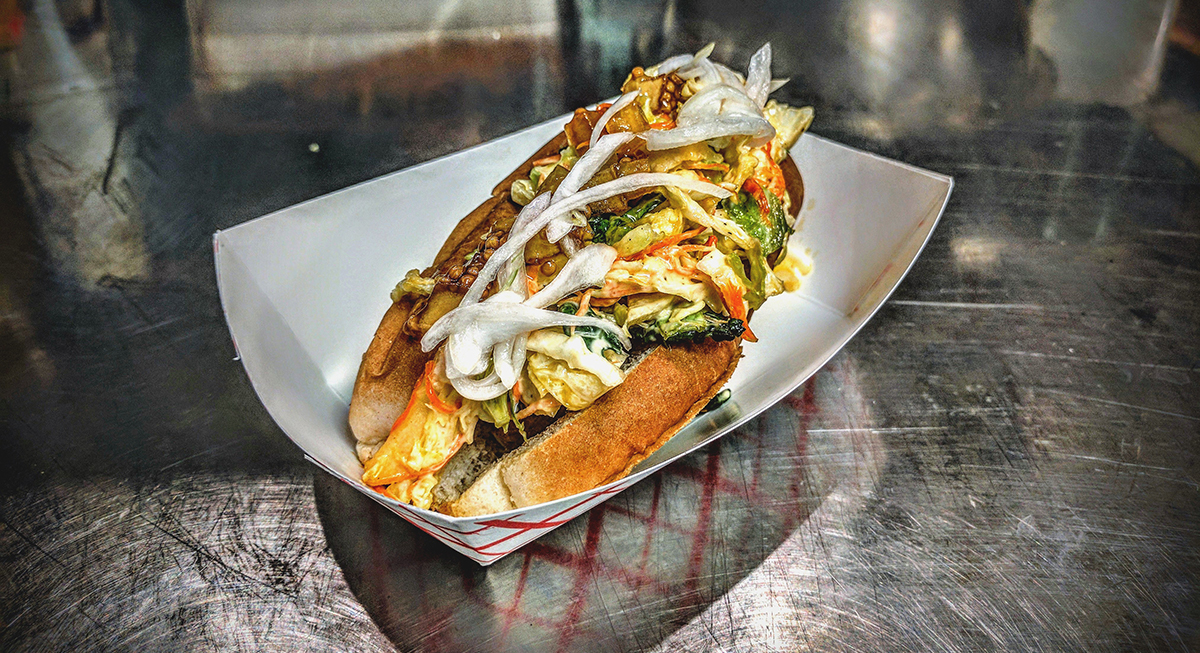 The C.A.S Dog, from Cafe . / Photo by Brandon Baltzley