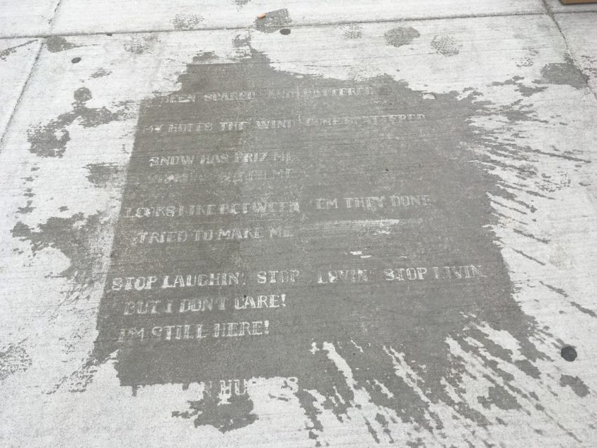 Local Artists Hid Invisible Poems on Sidewalks Around Boston