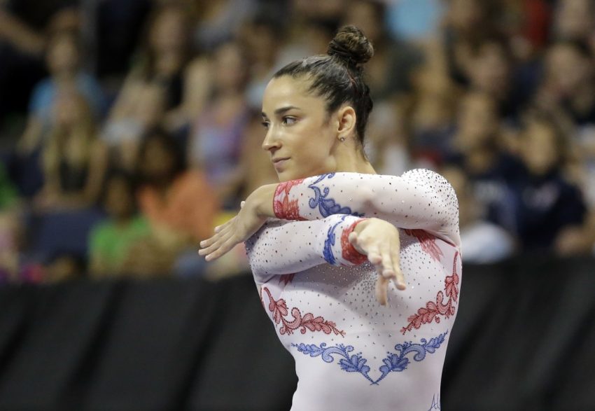 Aly Raisman Poses for the 2017 SI Swimsuit Issue