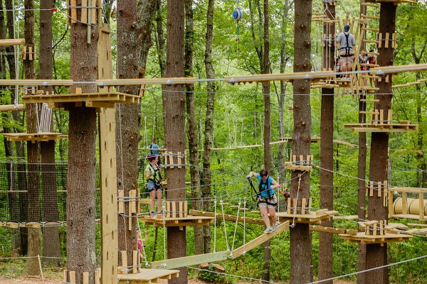 A New Aerial Adventure Park Is Open in Canton