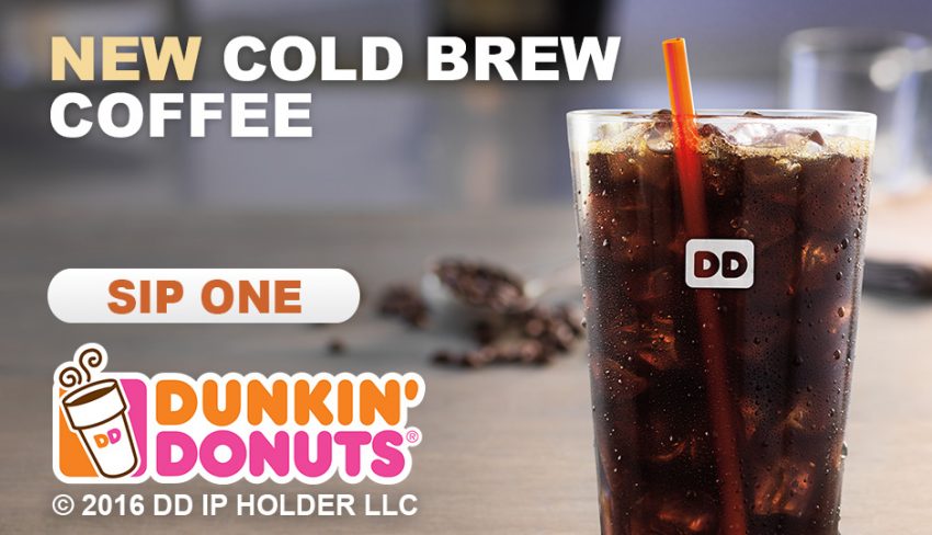 Reasons To Run On Dunkins New Cold Brew Coffees Boston Magazine 