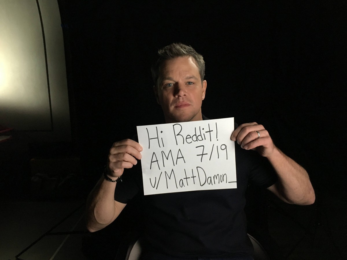 Matt Damon Talks Ben Affleck, 'Team America' in Reddit AMA