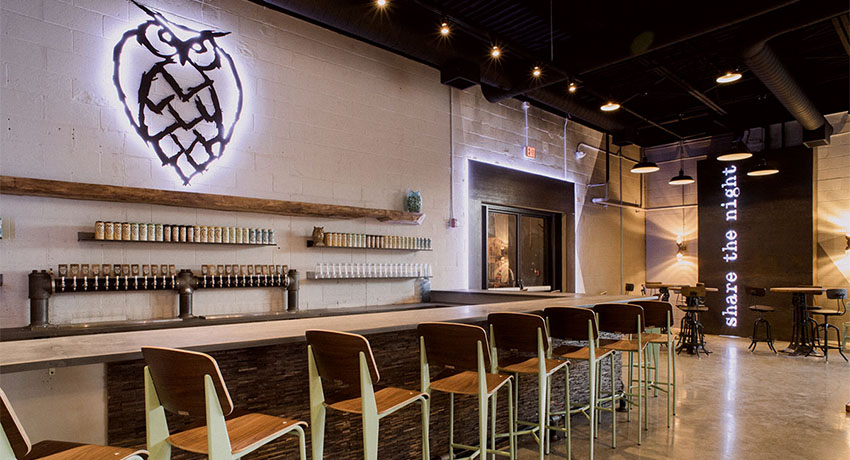 Take a first look inside Night Shift Brewing's colorful, new innovation  brewery