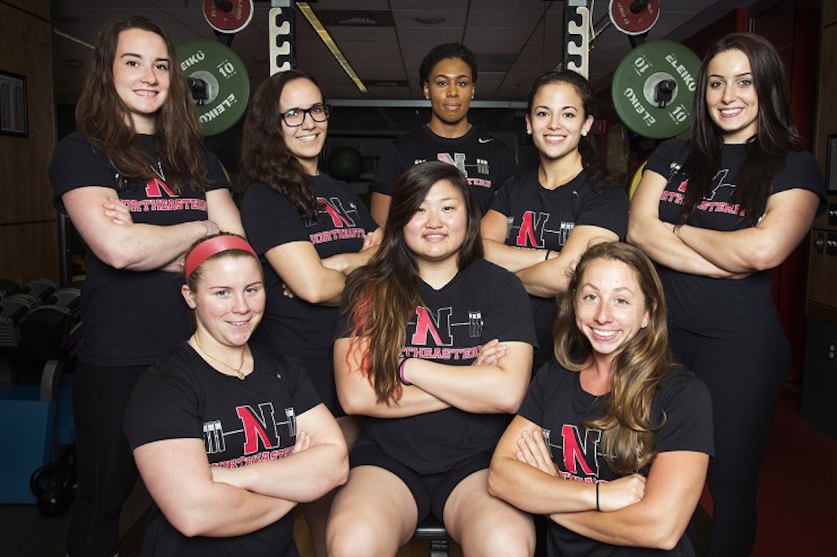 Northeastern Women's Powerlifting Team Wins Gold