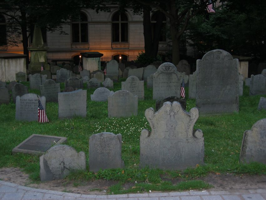boston cemetery tour