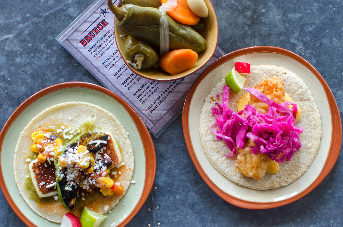 Tacos at Lone Star Taco Bar.