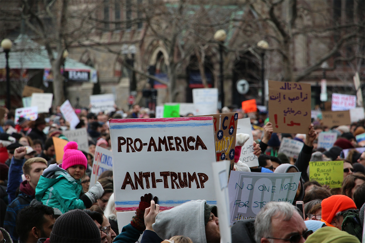 January 29 Boston Trump Protest
