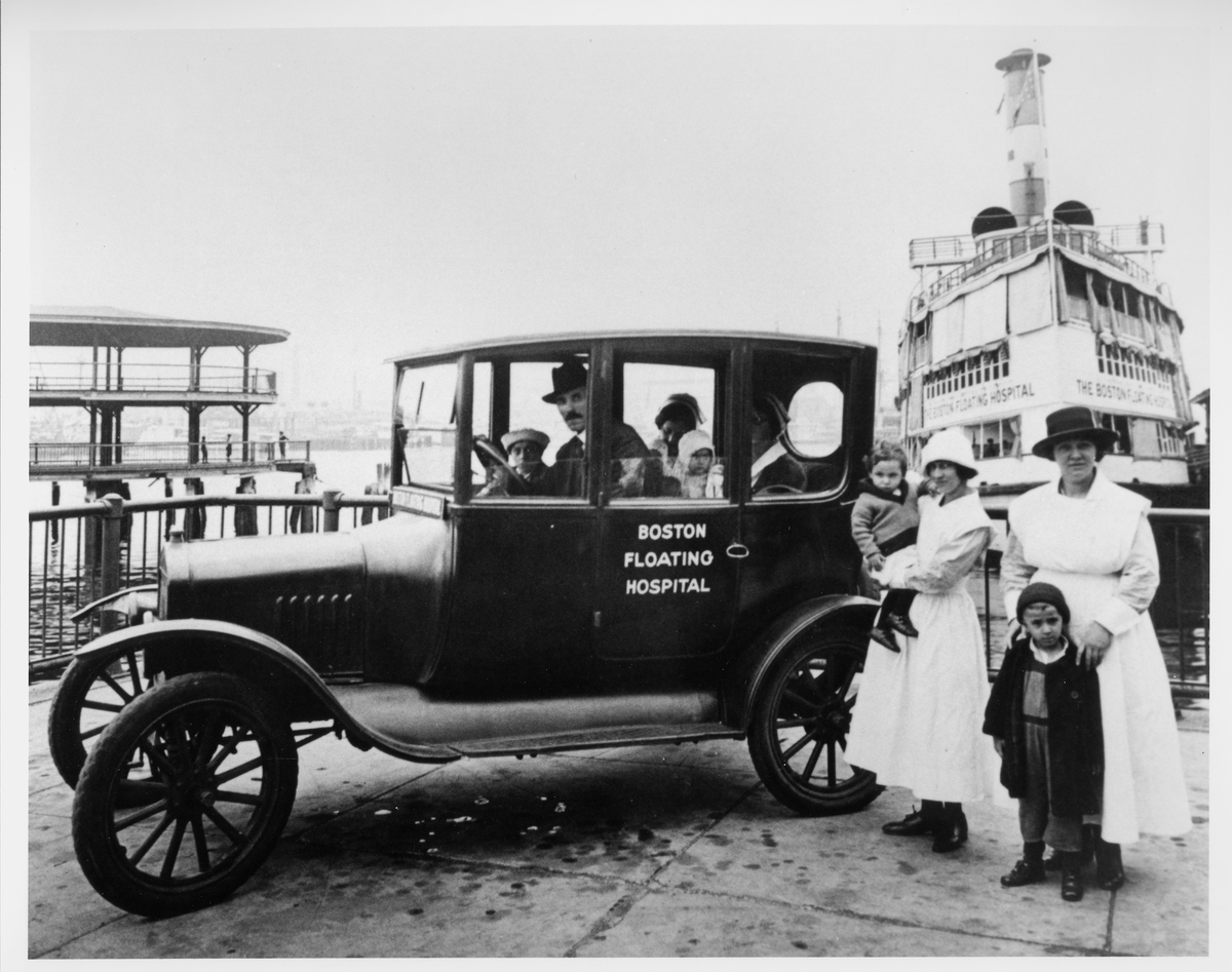 TBT: When Tufts Floating Hospital Sailed the Boston Harbor