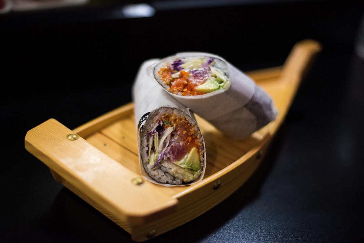New Sushi, Inc., burrito photo via Facebook
