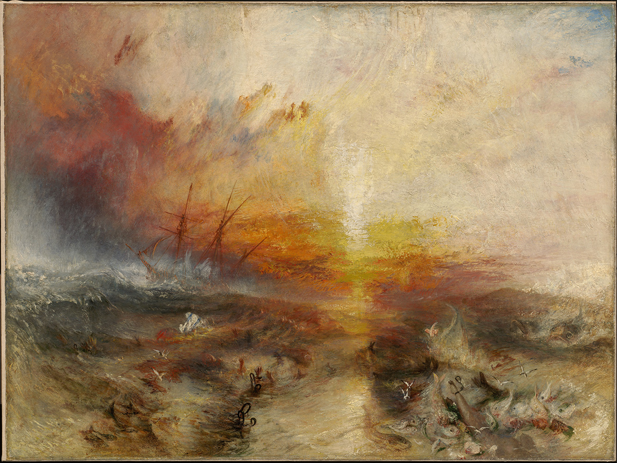 "Slave Ship," J.M.W. Turner