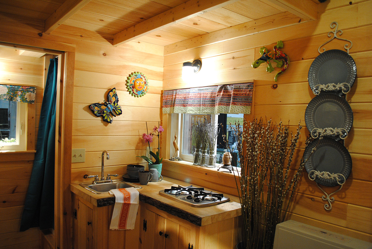 Tiny house provided by Jamaica Cottage Shop / Photo by Madeline Bilis