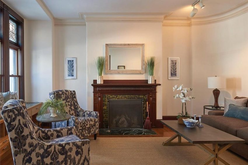 On the Market: A Big Blue Victorian in Brookline