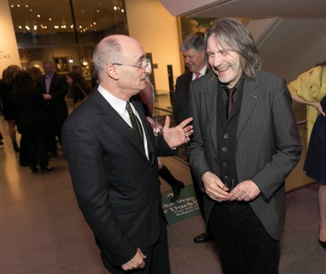 Matthew Teitelbaum, Ann and Graham Gund Director, MFA, with Klaus Ottmann, Deputy Director for Curatorial and Academic Affairs, The Phillips Collection / Photo by Michael Blanchard
