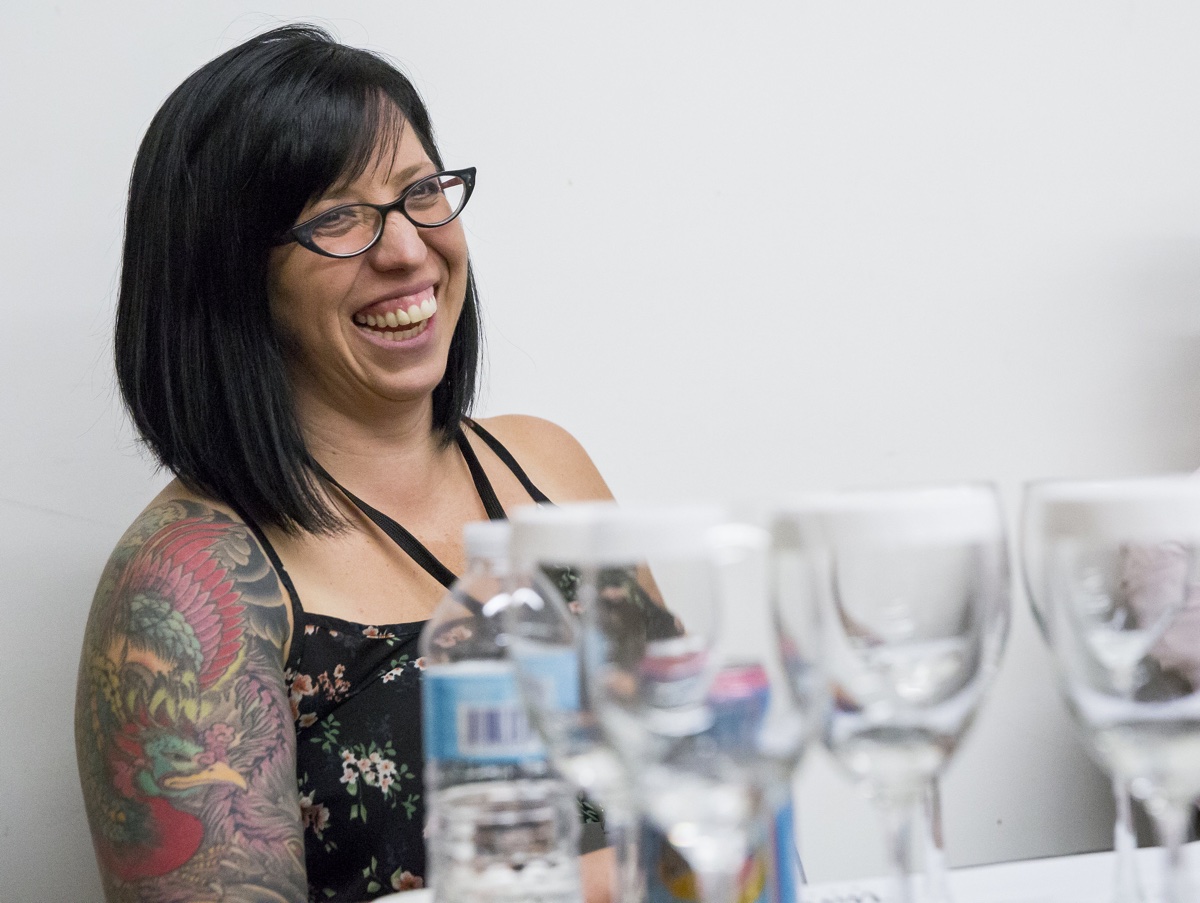 Misty Kalkofen discusses "Mezcal and Beyond" during Thirst Boston 2016, held at the Boston Center for Adult Education (BCAE). / Photograph by Caitlin Cunningham