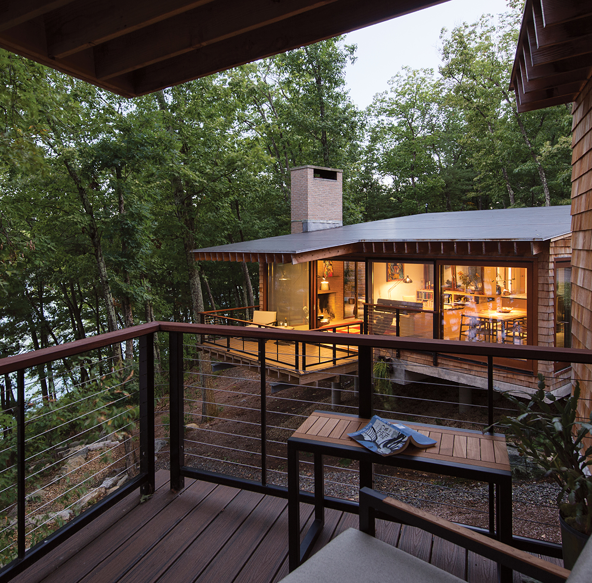 Living Modern A House  on Stilts  in Harvard