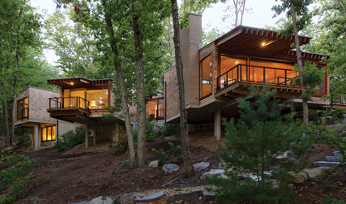 Living Modern A House on Stilts in Harvard