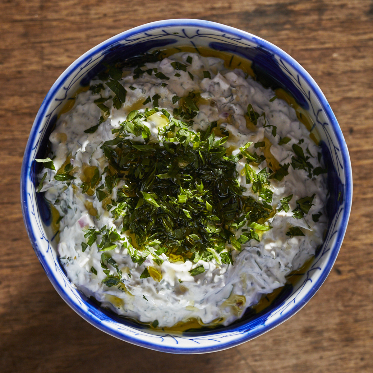 herbed greek yogurt sauce