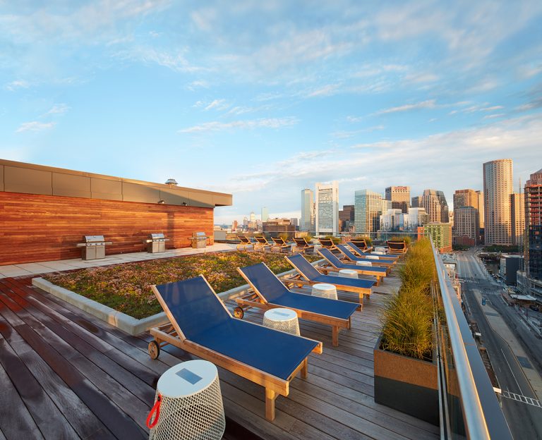 Residential Buildings In Boston With Amazing Roof Decks