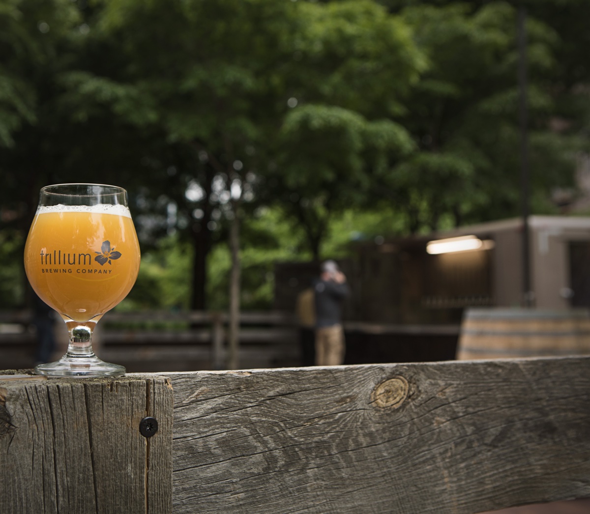 Pints await at the Trillium Garden on the Greenway