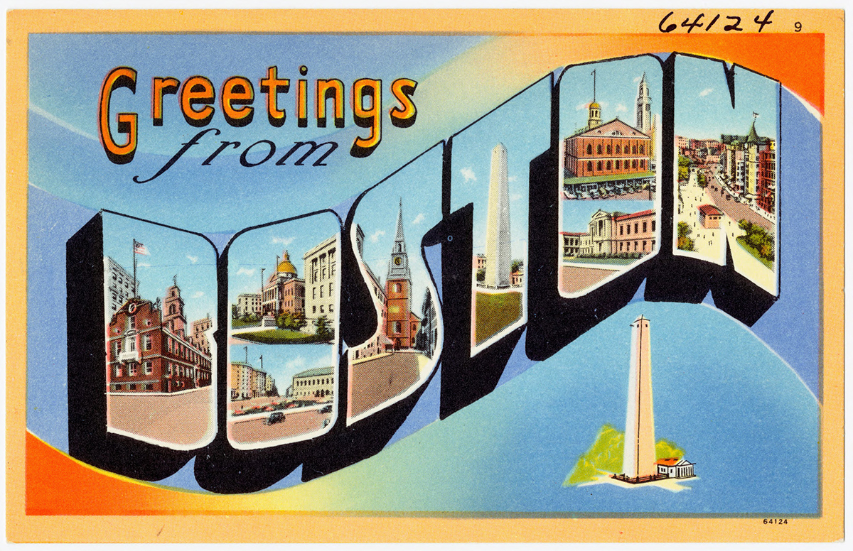 POSTCARD Pack of 10 — BOSTON ARTWORK