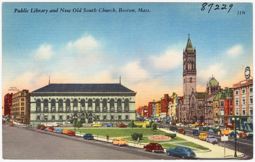 15 Vividly Vintage Postcards of Boston