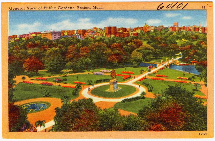 15 Vividly Vintage Postcards of Boston