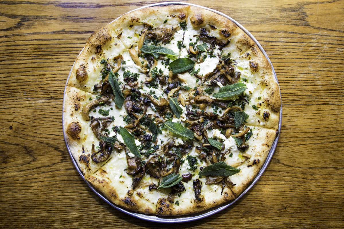 "Wine-infused" pizza will be on the menu at City Winery.