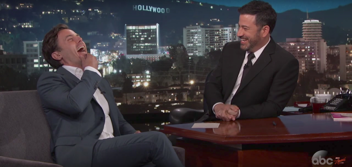 Casey Affleck Jimmy Kimmel Live