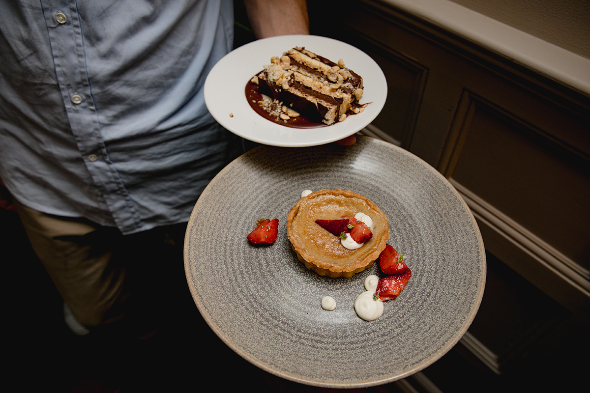 Pastry chef Rachel Sundet's desserts at Café du Pays